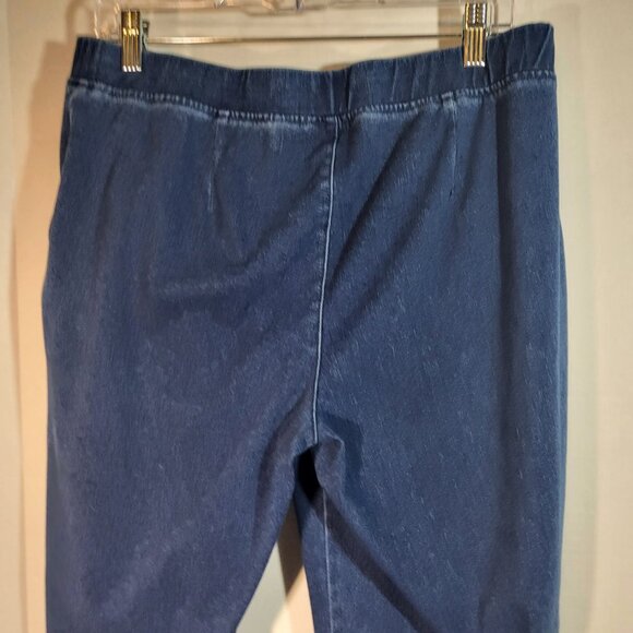 Lemon Way Women's Pull On Skinny Jeans Size 14 Blue - Picture 6 of 9